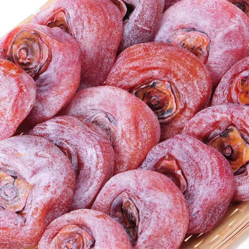 【大降价】正宗农家新鲜柿饼天然流心降霜圆柿吊柿子饼包邮