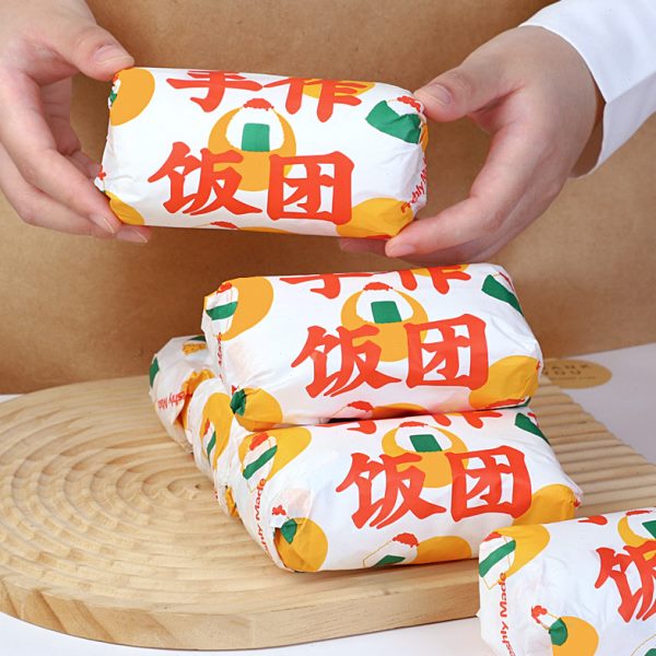 包装袋打包饭纸包专用海苔紫菜饭团汉堡包纸台湾纸膜模具寿司商用