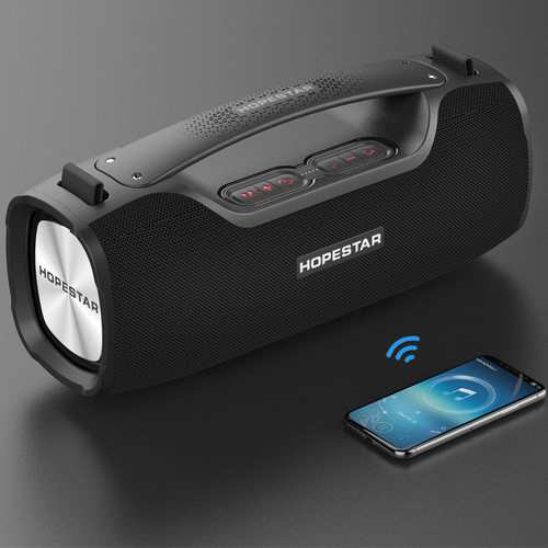 HOPESTAR A6pro手提蓝牙音箱大功率背带无线话筒麦克风K歌家庭KTV