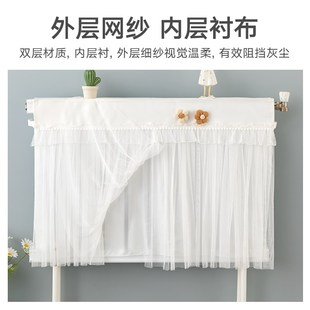 饰罩老式 暖气片防尘罩遮挡装 暖气片罩套防熏黑墙蕾丝家用简约现代