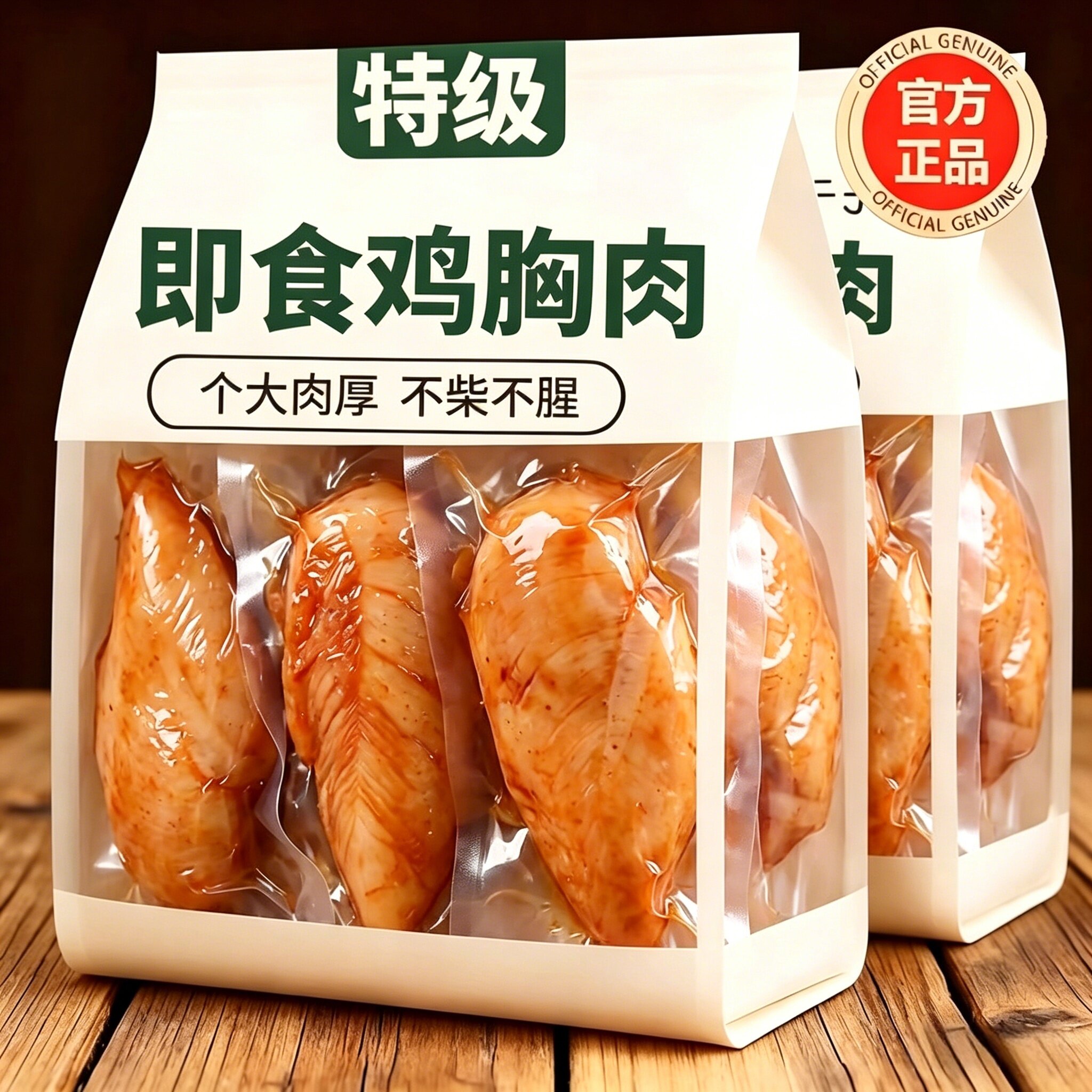 健身鸡胸肉高蛋白即食减0低脂肪卡肥餐主食代餐饱腹不怕胖零食品