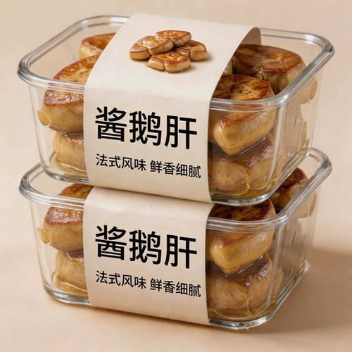 法式酱鹅肝开袋即食解馋夜宵