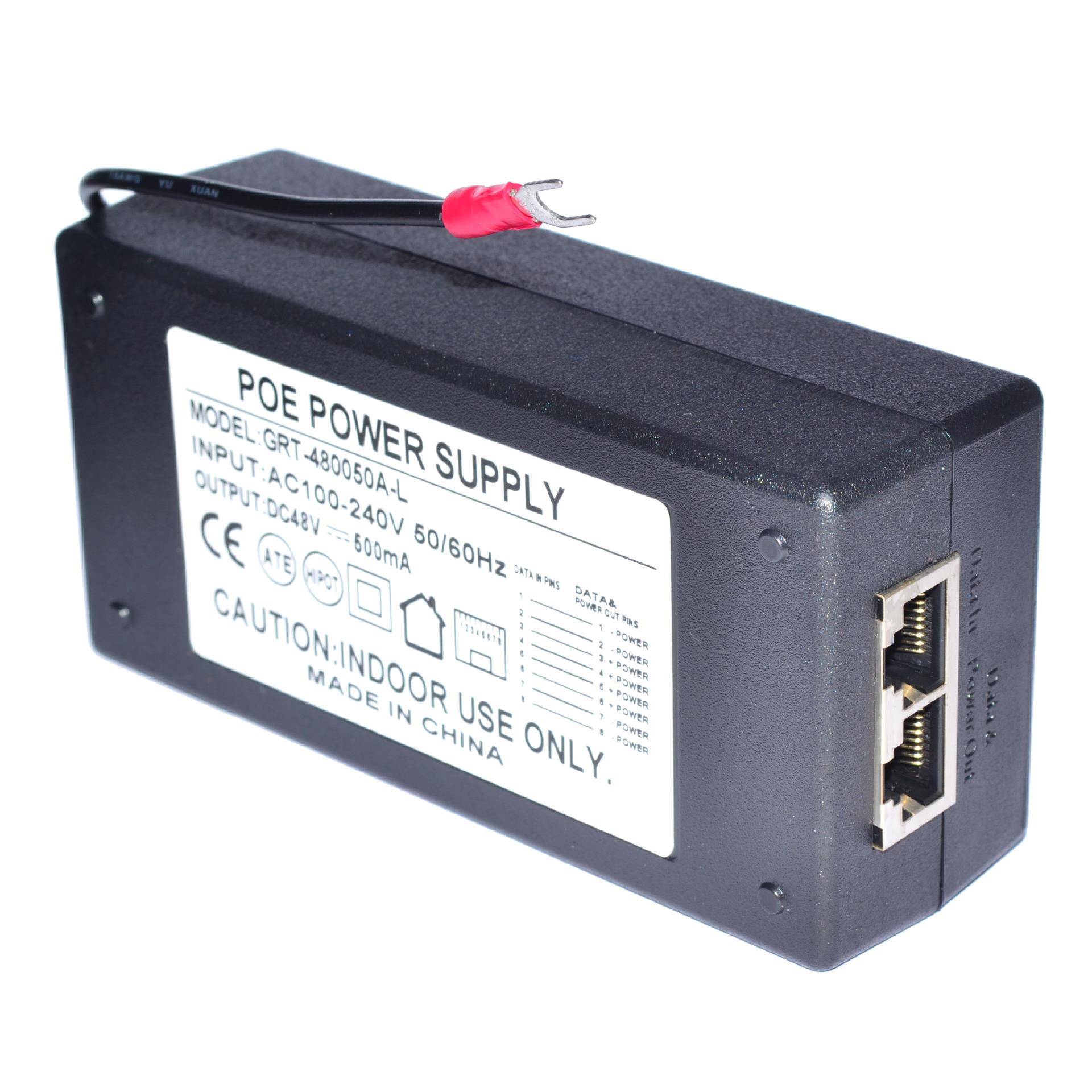 无线AP网桥电源48V500mA单口千兆POE电源GREAT格雷特POE电源
