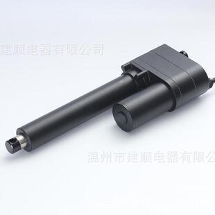 7000n推力电动推杆线性执行器工业推杆金属齿轮行程150mm