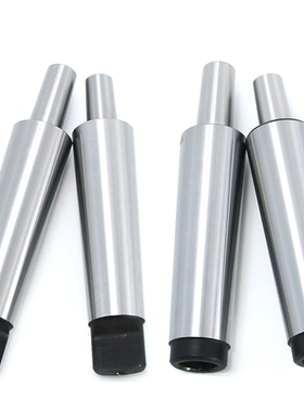 莫氏钻夹头锥柄连接杆直柄R8接杆MT2/3/4/5-B16 18 22扁尾后拉