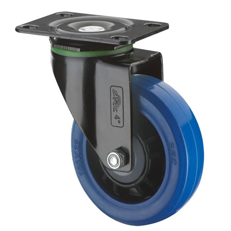 脚轮2.5寸3寸4寸5寸静音耐磨橡胶万向轮家具轮子轱辘工业推车轮