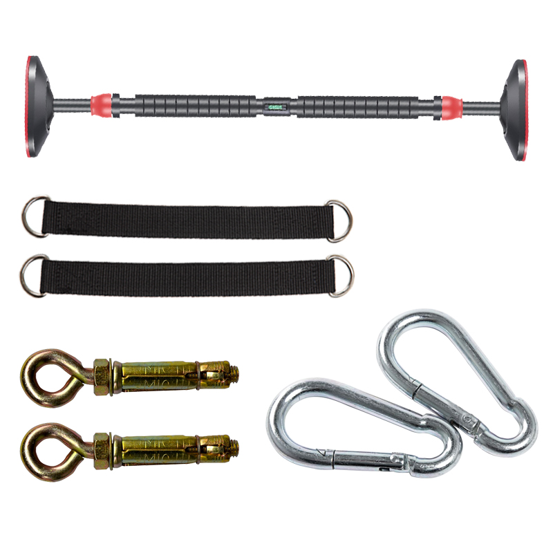 儿童室内秋千配套加长连接带钢扣挂钩膨胀螺丝配件单杠绑带吊椅