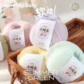 小糯米毛线团手工编织毛线猫咪脚印围巾帽子毛衣开衫 钩针棒针毛线