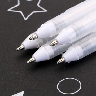 柏伦斯绘画高光笔 不易掉色手绘白笔白色记号笔油漆笔勾线笔