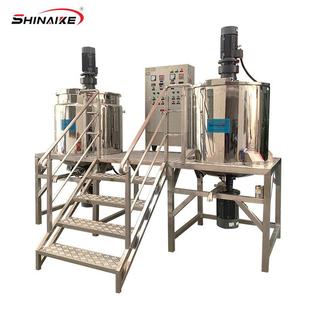 均质搅拌锅 广州厂家直供加热搅拌罐免洗凝胶酒精洗手液组合加热式