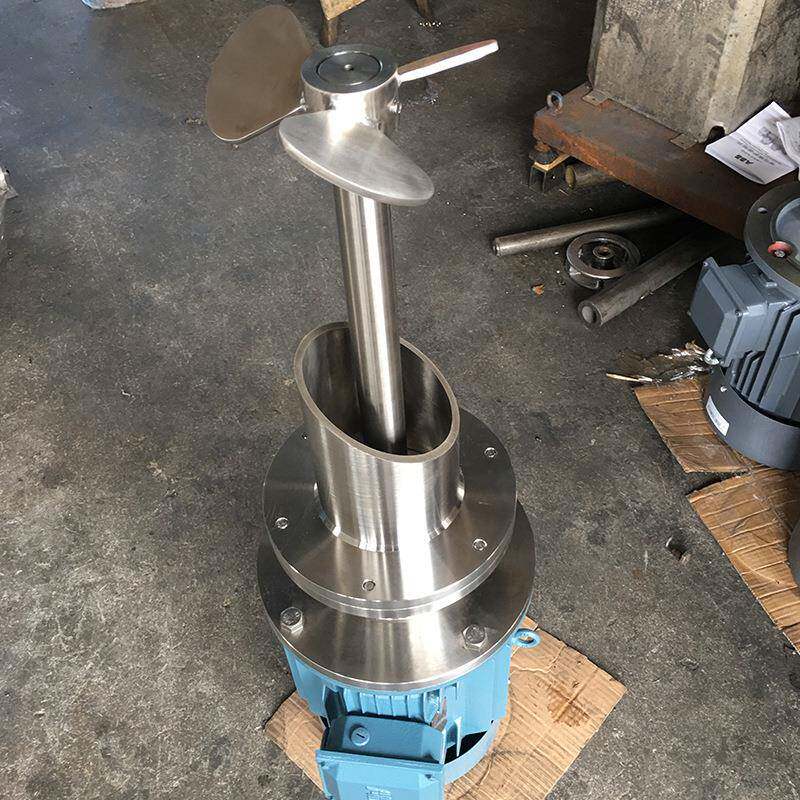 不锈钢侧入式搅拌器奶仓搅拌机侧入式搅拌机釜底式高速搅拌机