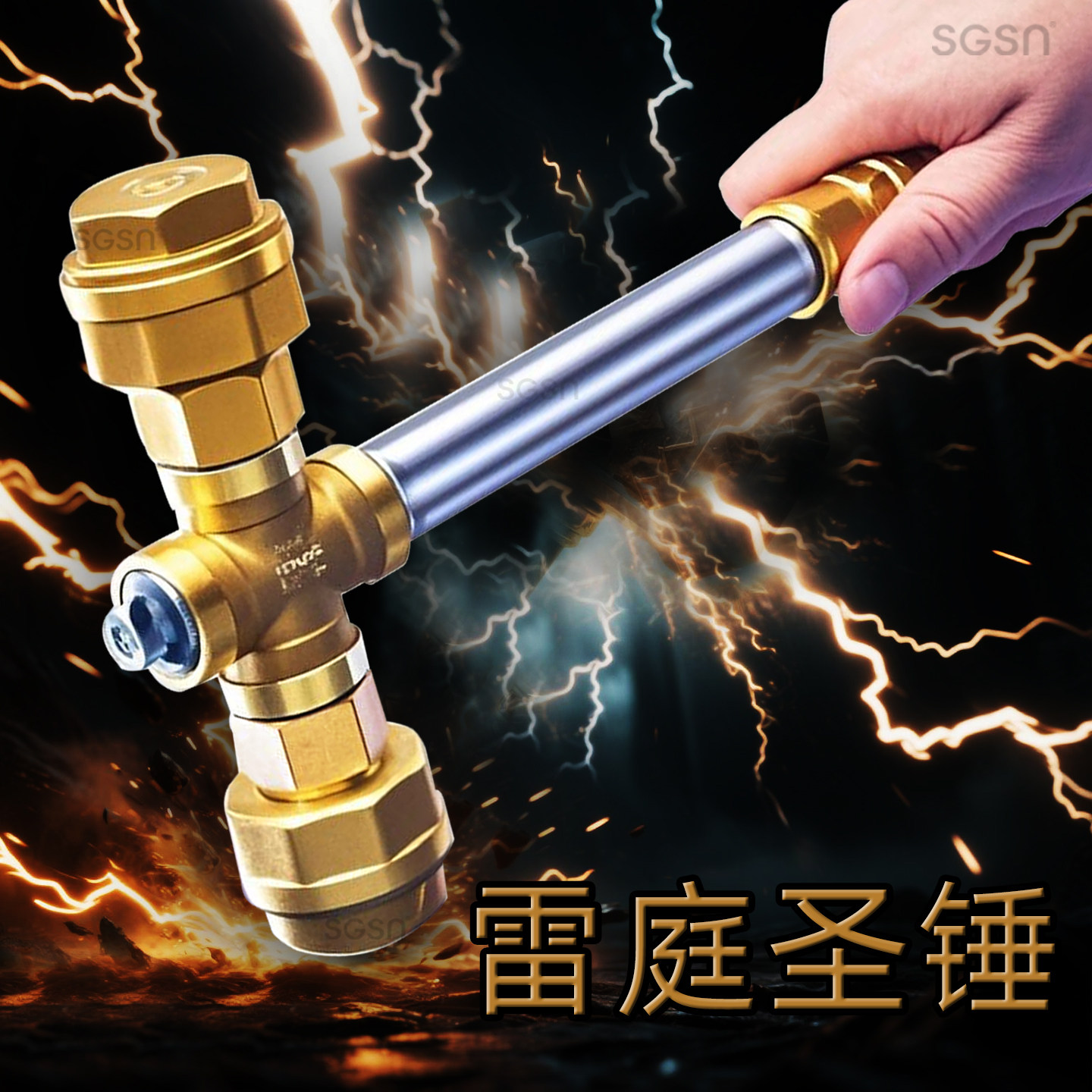 网红爆款五金圣锤昊天雷神图片