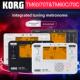 KORG科音调音器tm60二胡琵琶大小提琴专用校音器tm70c定音节拍器