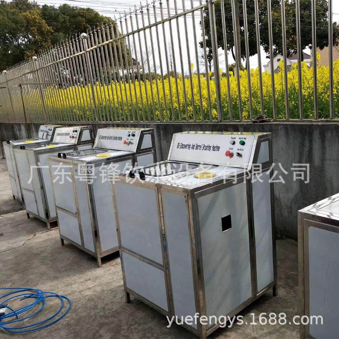 五加仑半自刷桶机拔LFZ洗桶机盖刷动桶机毛刷桶预洗机