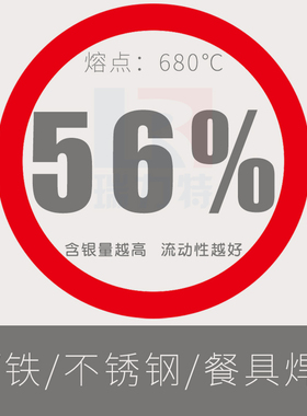 餐具银焊条 环保银焊条/56银焊条/BAg-7/不锈钢银焊条 环保银焊料