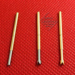 弹簧顶针 测试探针 P125 Q2全镀金 大四爪2.5MM PA125