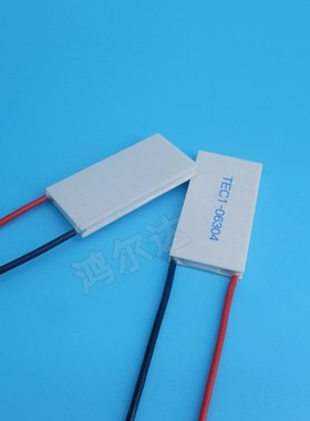 20*40MM半导体制冷片TEC1-06304 7.43V 4A长方形温差片tec1-6304