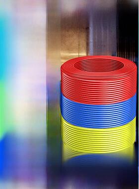 远东电缆Bv/Bvr6/10/16平方米国标家装单芯单股铜线【硬线】