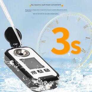 数字显示彩色屏幕可充电丙烯醇浓度计折光计Ipa丙烯含量检测仪