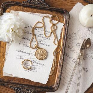 Monet Garden覆古古典艺术装饰盘子北欧摄影道具欧式桌面拍照摆件