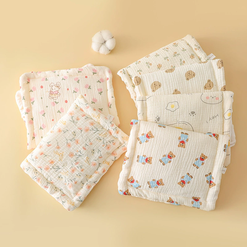 萌森鸭纯棉豆豆绒枕头