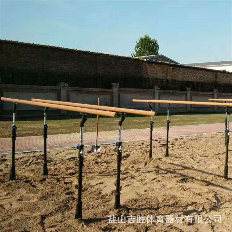 户外部队比赛单双杠体能训练器材 标准加厚单双杠