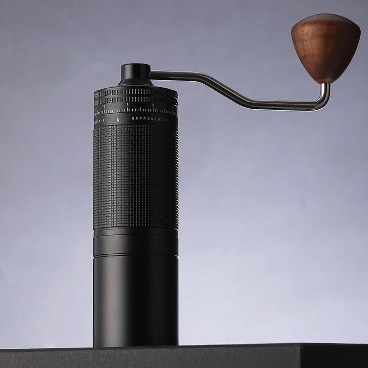 跨境手摇磨豆机钢芯意式不锈钢咖啡研磨器便携手磨咖啡机七星爆款