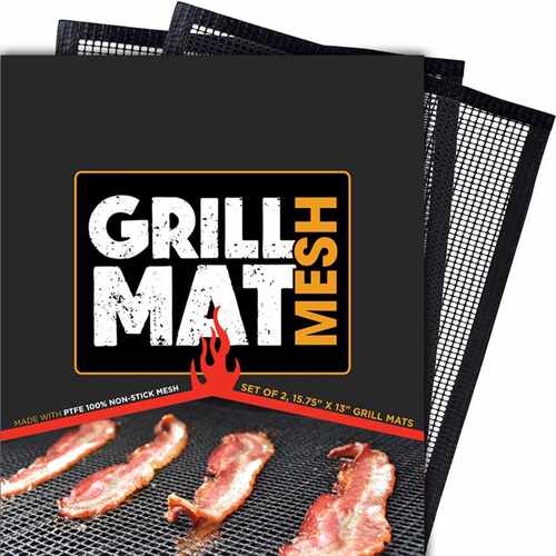 BBQ Grill Mesh Mat 特氟龙网格烧烤垫亚马逊热销耐高温烧烤网