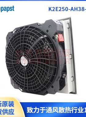 K2E250-AH38-16  115V  ebmpapst风机  带过滤器 控制柜柜门风扇