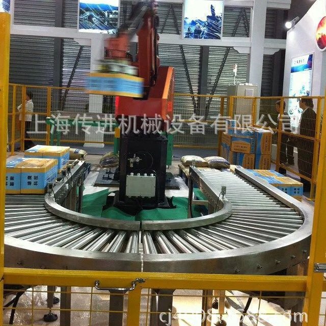 非标预定机器人配套输送机 自动化滚筒输送机 U型滚筒输送机