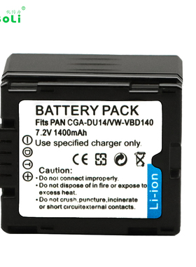 松下CGA-DU14 NV-GS158 GS258SK GS78SK GS28SK摄像机电池