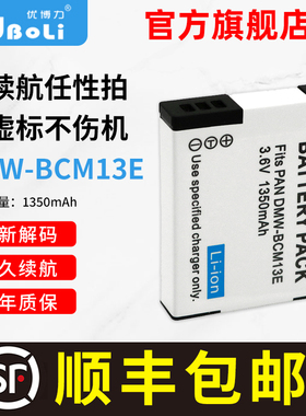 适用松下DMC-ZS30 TZ40 TZ41 TS5 FT5 LZ40GK相机电池DMW-BCM13E