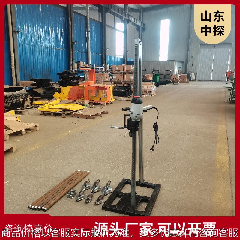 小型水井钻机打井神器 打井工具全套家用便携式电动钻机设备