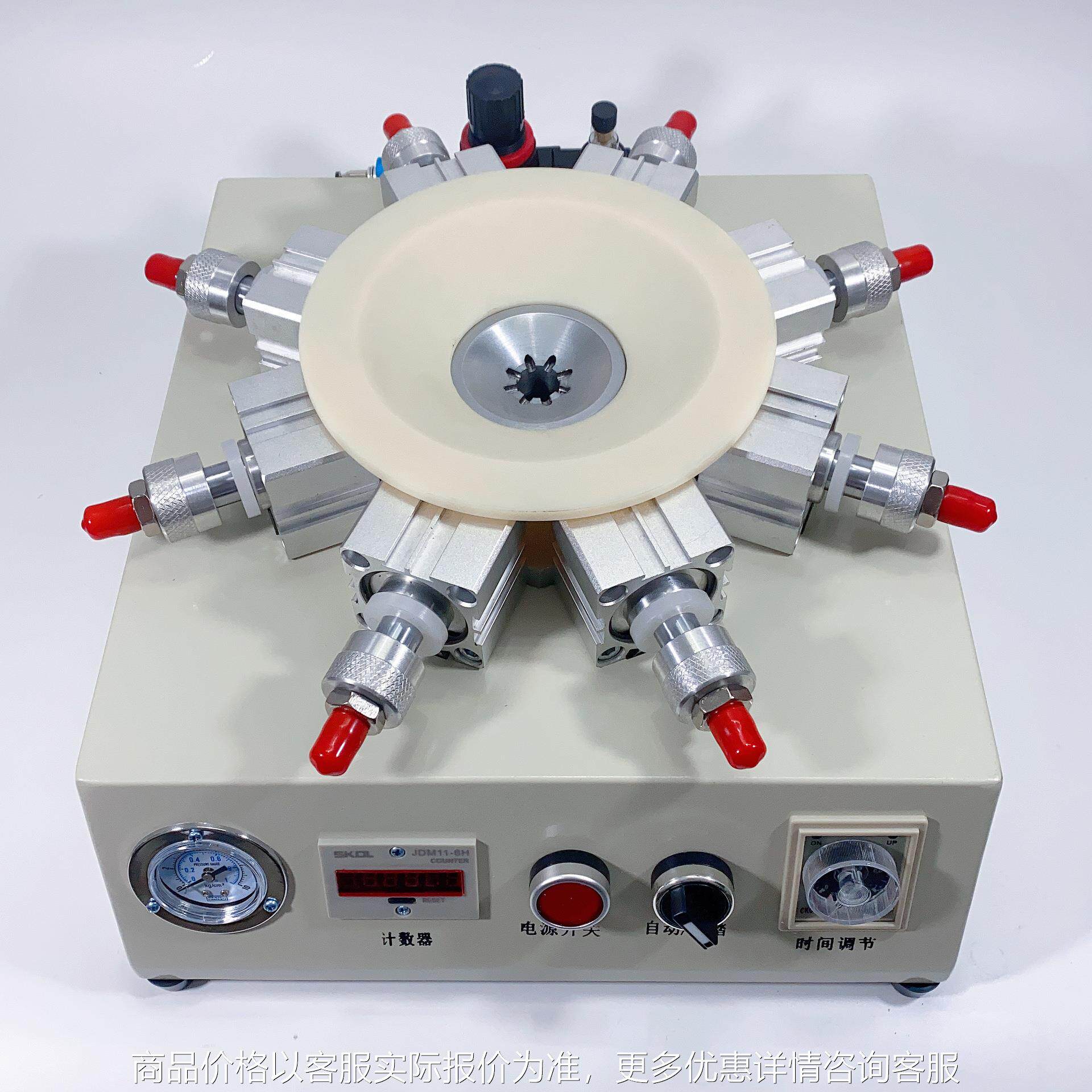 E14气动灯头锁紧器 e17自动感应式灯头打钉机 气动台式箱式打点机