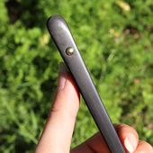 燃灯新款 古琴雕刻扇子绢布折扇中国风宣纸扇空白书画扇10寸复古风