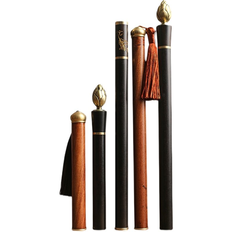 香管香筒酸枝黑檀实木便携实用随身香桶带香插檀香沉香储香管香器,家居饰品,香薰炉,淘宝优惠券,粉丝福利购,淘宝优惠卷