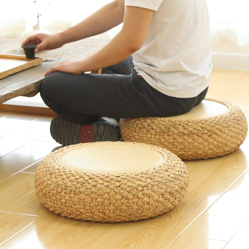 藤编蒲团坐地上的懒人垫卧室飘窗坐垫榻榻米小垫子打坐禅修垫家用,居家布艺,蒲团,淘宝优惠券,粉丝福利购,淘宝优惠卷