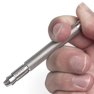 机械手表上发条工具表把调节工具手动上链调节器 不锈钢把头拿子