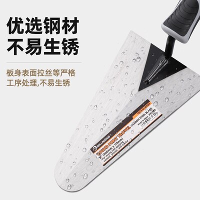 滚动狗砖刀砌砖瓦刀砌墙铺灰神器专用工具加厚瓦工大铲垒墙抹泥刀
