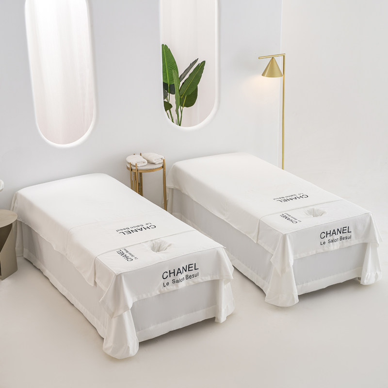 美容牀单美容院专用皮肤管理A类云芙棉含棉隔脏套推拿三件式牀组,床上用品,床单,淘宝优惠券,粉丝福利购,淘宝优惠卷