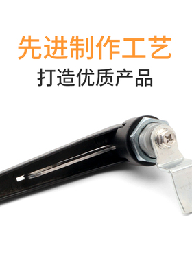 MS842-1B 工业门锁 机械门锁 不锈钢把手锁 电气柜门锁带挂锁装置