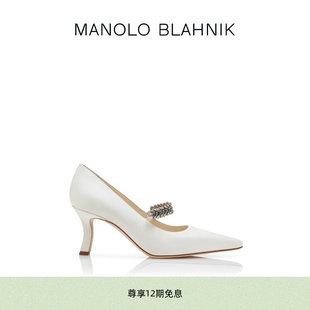 【礼物】MANOLO BLAHNIK玛诺洛/MB女鞋MAJIKA高跟鞋