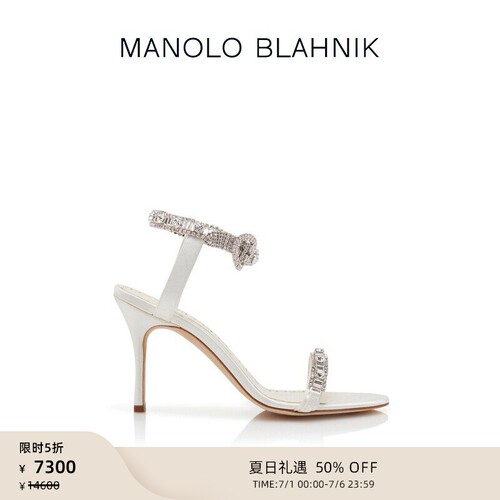 【限时折扣】MANOLO BLAHNIK玛诺洛/MB女鞋ASASAN高跟凉鞋