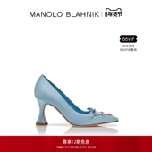 新年礼物 MANOLO BLAHNIK玛诺洛 MB女鞋 POLYPEMAHI高跟鞋