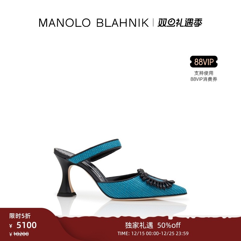 MANOLOBLAHNIK女士高跟凉鞋