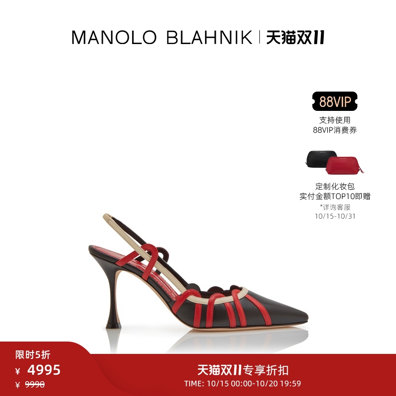 MANOLOBLAHNIK女士高跟凉鞋