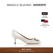 BLAHNIK玛诺洛 MANOLO 钻扣 MB女鞋 HANGISI钻扣高跟婚鞋 经典