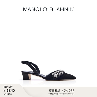 【夏日礼遇】MANOLO BLAHNIK/MB玛诺洛女士BEQUILA高跟凉鞋