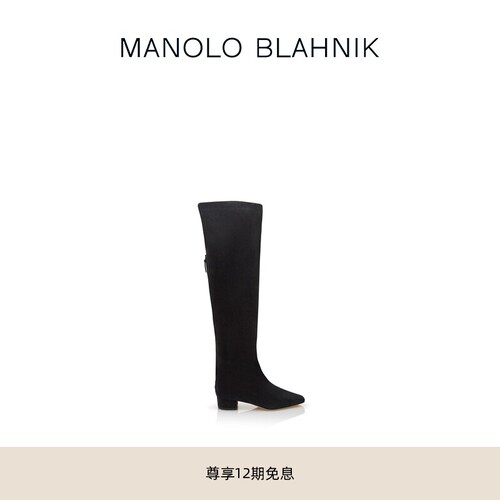 【礼物】MANOLO BLAHNIK玛诺洛/MB女鞋GORE长靴