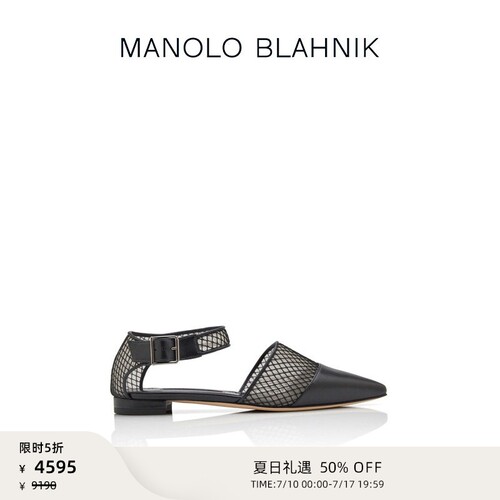 MANOLOBLAHNIK女士平底凉鞋